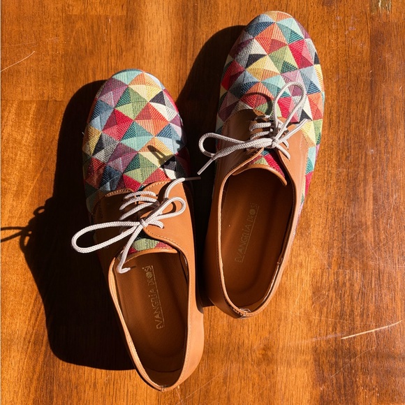 Handmade Leather Oxfords - Picture 2 of 5